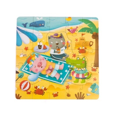 Puzzle Progressivo 4 Estações do Ano MD3016