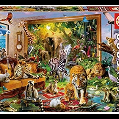 Puzzle Educa 6000 Entrar em Casa 17679