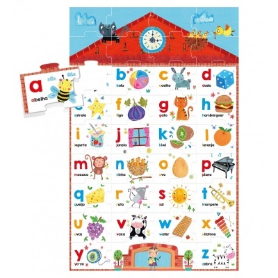 Puzzle Educativo A Minha Escola Ecoplay +3 anos ECO52811PT Headu