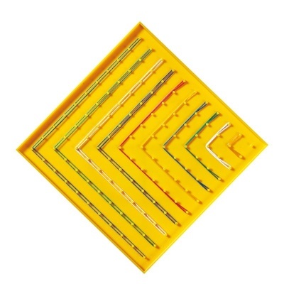 Set Frações e Geometria c/Geoplano 76 Peças  C7010C01