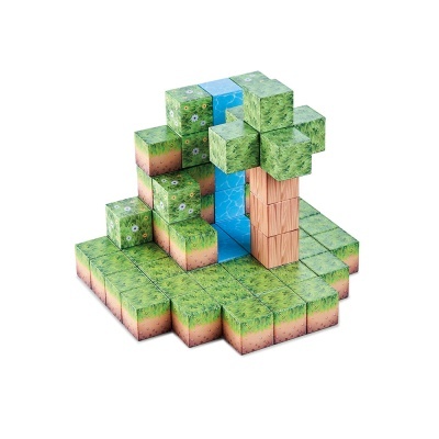 Jogo Magnético A Floresta 64 Cubos G161058