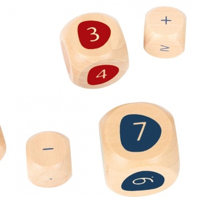 Jogo de dados Educate 100% +6 anos 11368 Small Foot