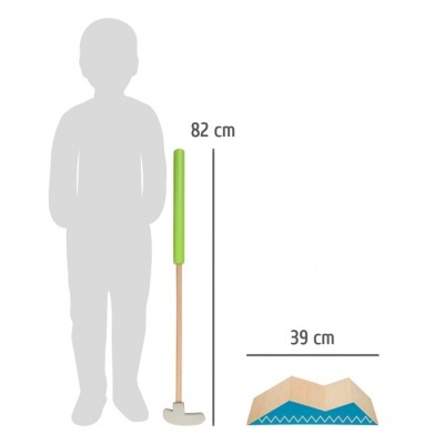 Set de Minigolf Active 16pcs  11964 +5 anos Small Foot