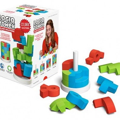 Jogo Raciocinio Logic Tower GCW2  +8 anos Rodatoys