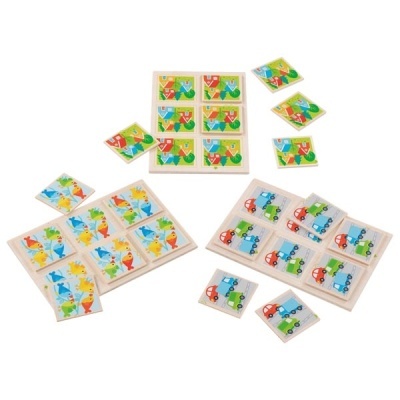 Jogo Madeira de Observação e Atenção Elemento Oculto 17.5x12 22pcs 56315 +4 anos Gk