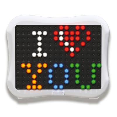 Jogo Peg Pinos Coloridos 122pcs 1805 +3 anos Quercetti