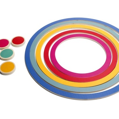 Jogo de 5 Aros Madeira GA395