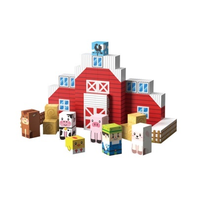 Jogo Magnético A Quinta 54 Cubos G160914