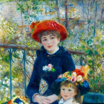 Puzzle Bluebird 1000 Renoir - Two Sisters (On the Terrace), 1881 60050