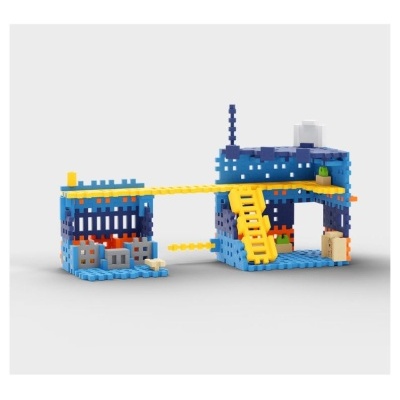 Marioinex Mini Waffle City Posto da Policia 280pcs MX905852