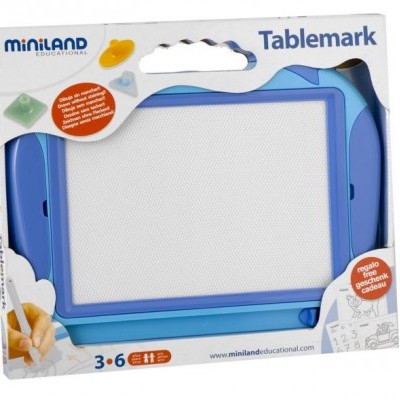 Quadro de desenho azul para crianças da Miniland Educational em embalagem