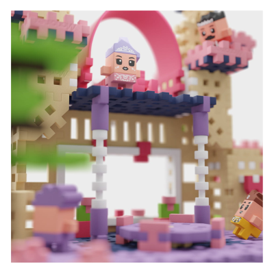 Marioinex Mini Waffle Princesa 280pcs MX905784