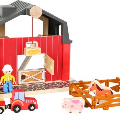 Quinta em Madeira c/ Acessórios 19pcs Magnético +3 anos Small Foot