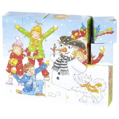 Puzzle de Cubos Peggy Diggledey 57738 +3 anos Goki