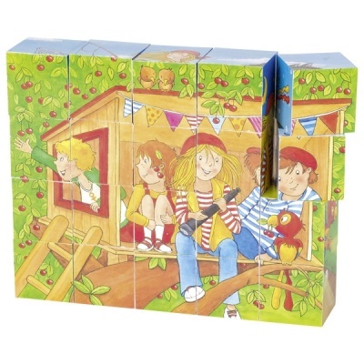 Puzzle de Cubos Peggy Diggledey 57738 +3 anos Goki