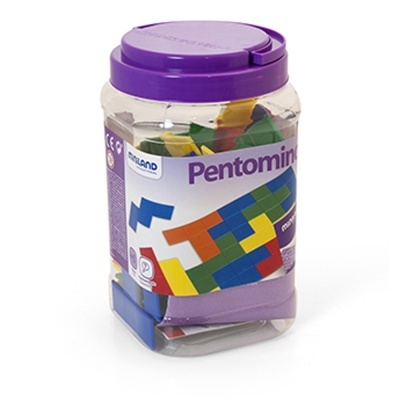 Set c/5 Pentaminos 60Pcs Color 95219  +5 anos Miniland