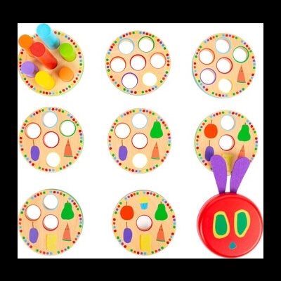 Jogo de Encaixe Lagartinha Comilona 11344 +24 meses Small Foot