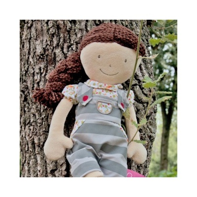 Boneca Pano Julia 42cm +0 meses 6005-2 Bonnika