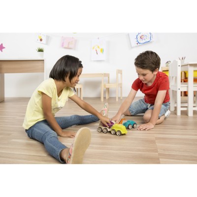 Set Veiculos Eco Minimobil 12cm c/5 mnl 32154 +18 meses