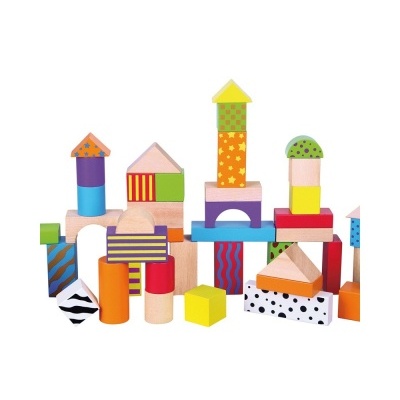 50 Blocos de Madeira 16351 +2 anos Andreu Toys