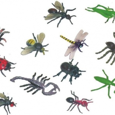 Pack c/12 Insetos 27480 +3 anos Miniland