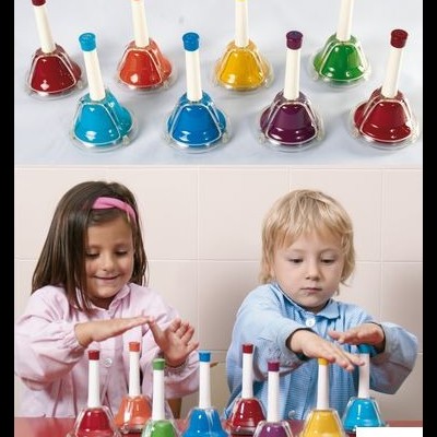 Campainhas Musicais C/Livro Partituras 441050 amy +3 anos