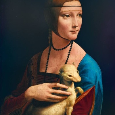 Puzzle Bluebird 1000 Leonardo Da Vinci - Lady with an Ermine, 1489 60012