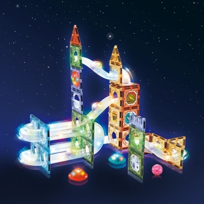 Jogo Magnético Luminoso 90Pcs G160945