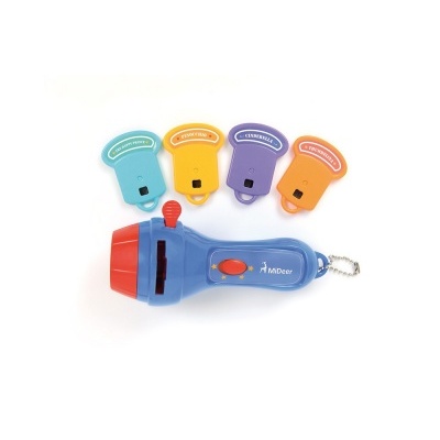 Lanterna de Livro de Histórias Infantil Grande MD1043 +3 anos Mideer