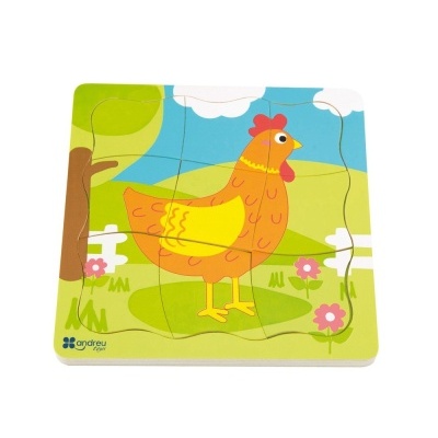 Puzzle em Camadas do Ovo 16353A  +2 anos Andreu Toys