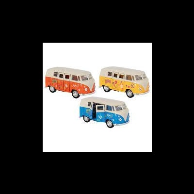 Carro Volksvagen T1 Bus 1963 Metal Escala 1:34 12171 +3 anos Gk
