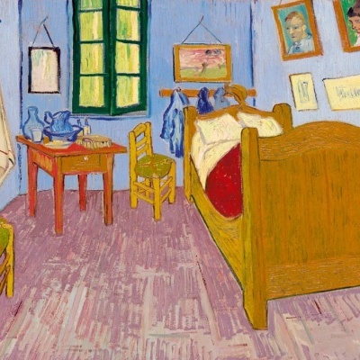 Puzzle Bluebird 1000  Vincent Van Gogh - Bedroom in Arles, 1888 60004