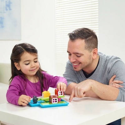 Jogo Raciocínio Os Três Porquinhos SG023 + 3anos Smart Games