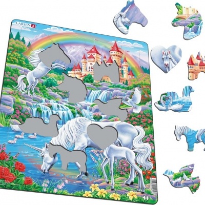Puzzle Larsen Unicornios 32pcs PG2 +3 anos