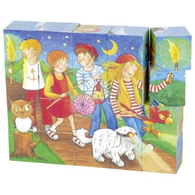 Puzzle de Cubos Peggy Diggledey 57738 +3 anos Goki