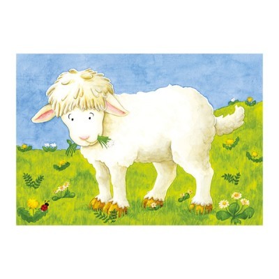 Puzzle Dados Animais Bebe Madeira 57872 +3 anos gk