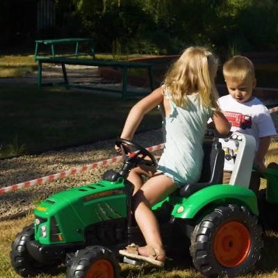 Falk Trator Supercharger Verde + Atrelado 2021AB +3 anos