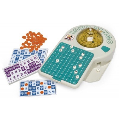 Jogo Bingo  Lotaria Eletronica c/24 fbjg  22302 +3 anos