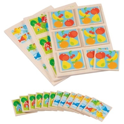 Jogo Madeira de Observação e Atenção Elemento Oculto 17.5x12 22pcs 56315 +4 anos Gk