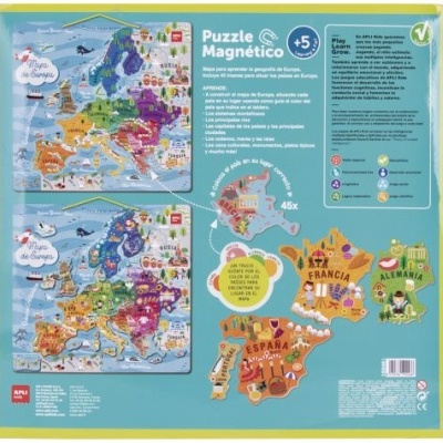 Puzzle Magnético Europa 45 pcs 19246