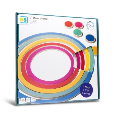 Jogo de 5 Aros Madeira GA395