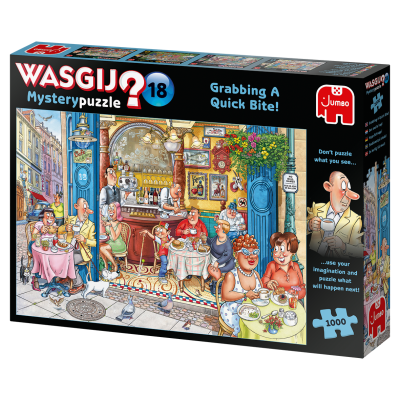 Puzzle 1000 Wasgij Mystery 18 19179 - +12 anos Jumbo