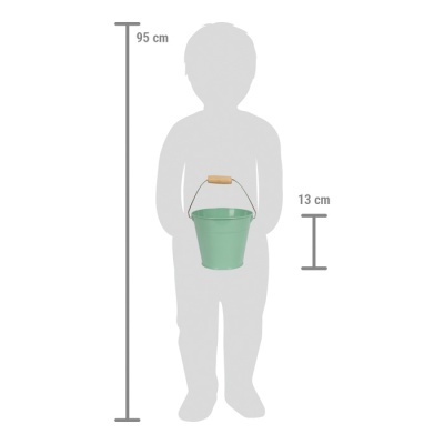 Set de balde c/ pás de mão "Tiny Garden"  12665