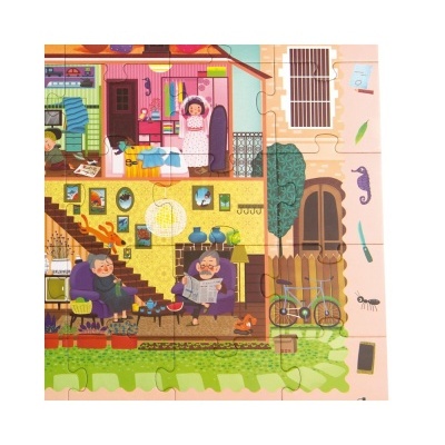 Puzzle Detective na Casa 42pcs MD3008 +3 anos Mideer