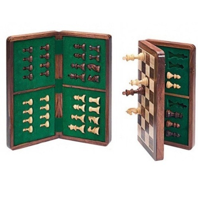 Jogo Xadrez Plegable Serie Exclusica CP034  Aquamarine Games