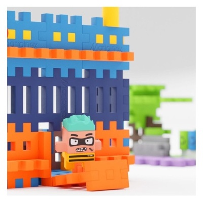 Marioinex Mini Waffle City Posto da Policia 280pcs MX905852