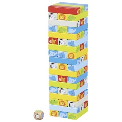 Torre Jenga c/motivos Animais 56297