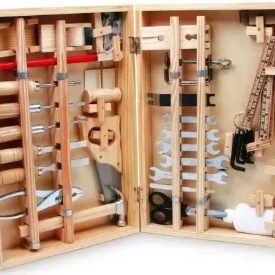 Caixa de Ferramentas Metal Deluxe 2241 +6 anos Small Foot