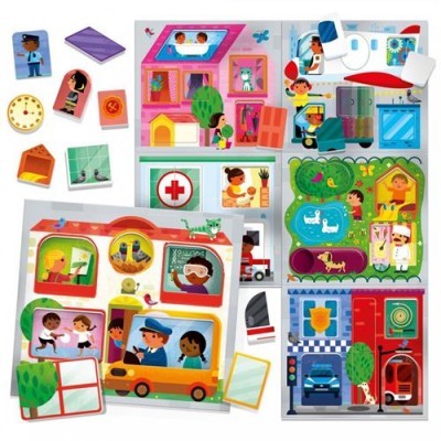 Baby Play Town Montessori HU23615 +2 anos hdu