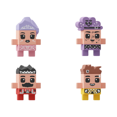 Marioinex Mini Waffle Princesa 280pcs MX905784